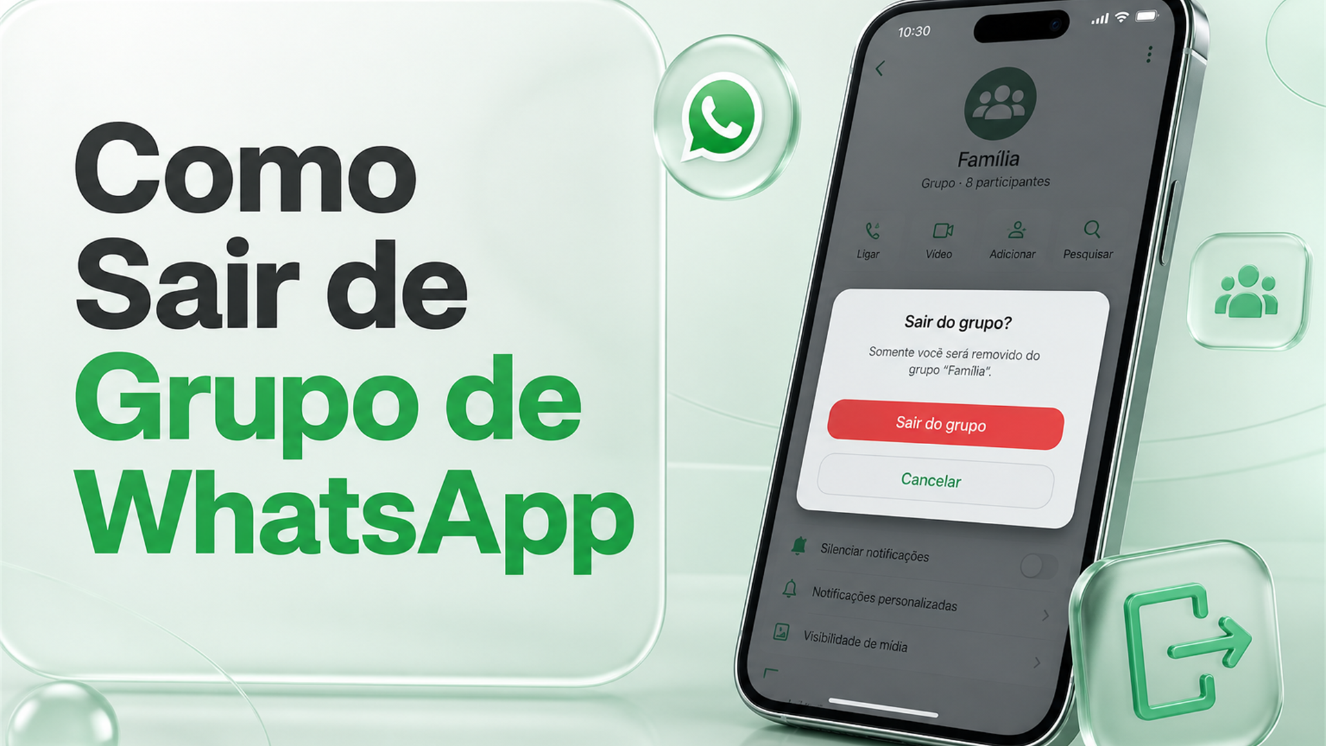 Cómo Salir de un Grupo de WhatsApp