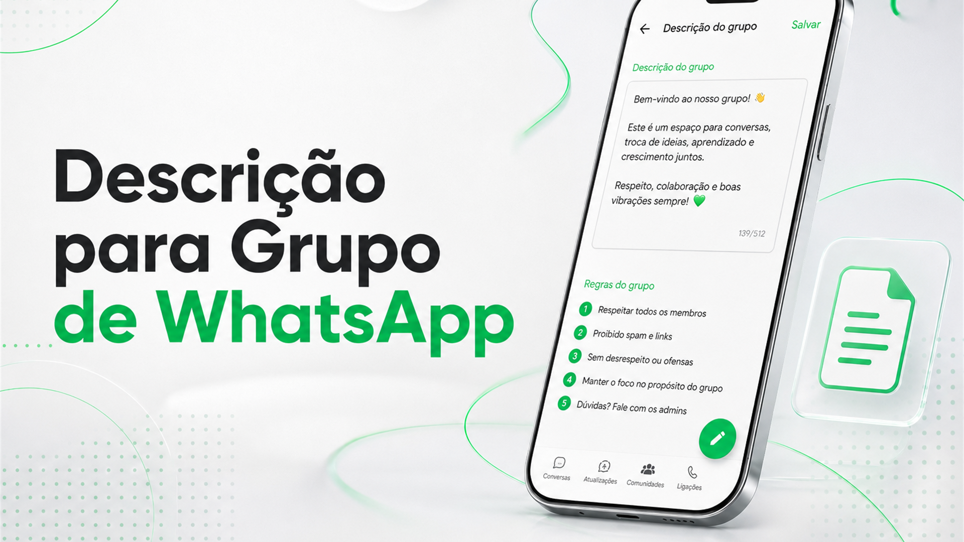 Descripción Para Grupo de WhatsApp