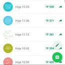 Visualização nos status ✅