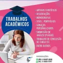 Trabalhos acadêmicos.