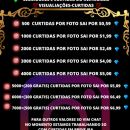 500 curtidas por foto a 0,59$🥰💰