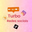 Turbine suas redes sociais