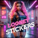 Looney stickers