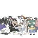 Grupo de manhwas e amizade