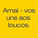 Grupo de WhatsApp Amai-vos uns aos loucos